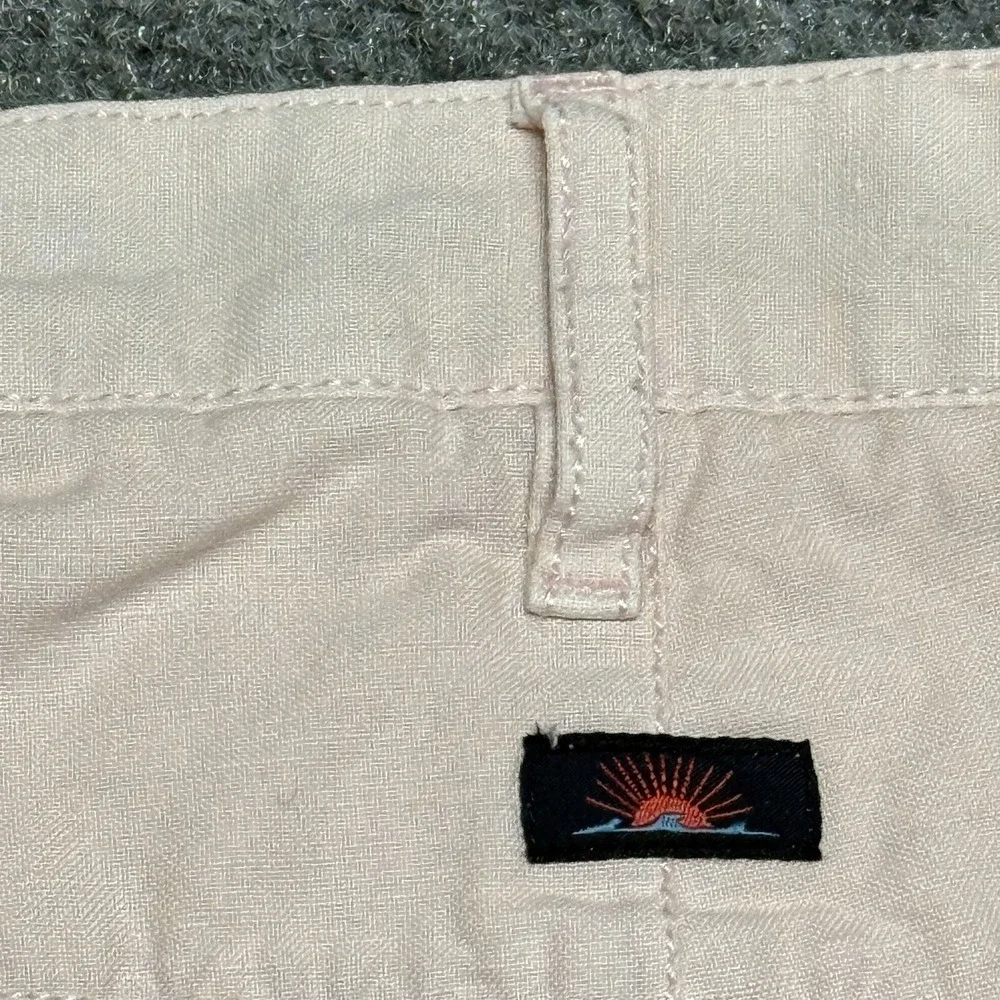 Faherty Shorts Mens 34 Pink Casual Chino 9